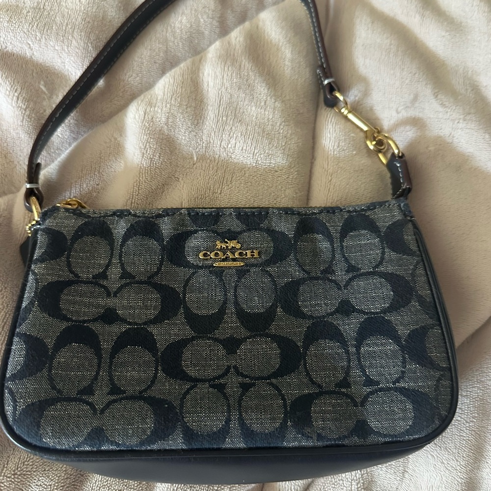 Coach Signature Denim Nolita 19